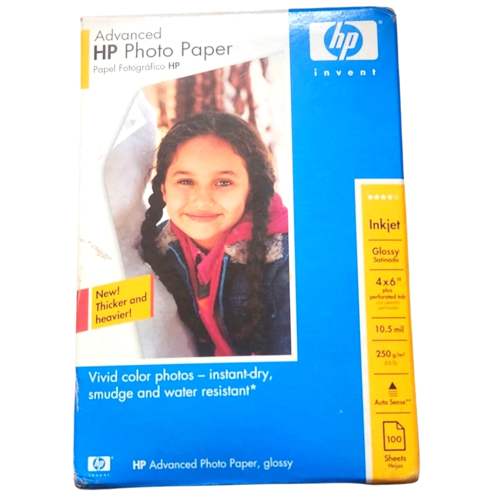 HP Advanced Glossy Photo Paper for Vivid DIY Prints